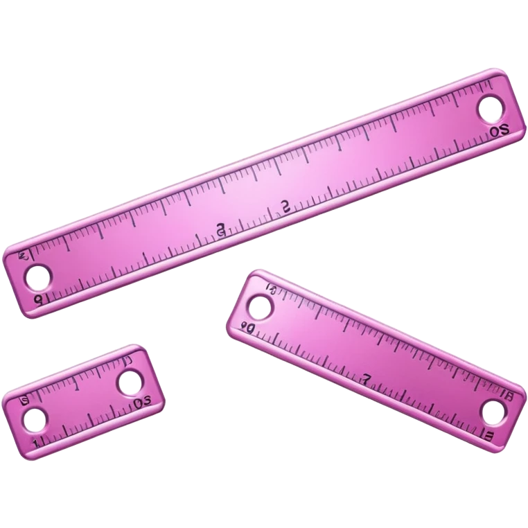 mac os icon, ruler, measures, resize, pink emoji