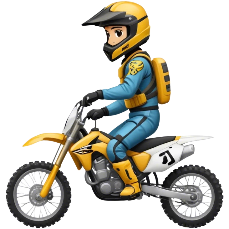 Motocross emoji