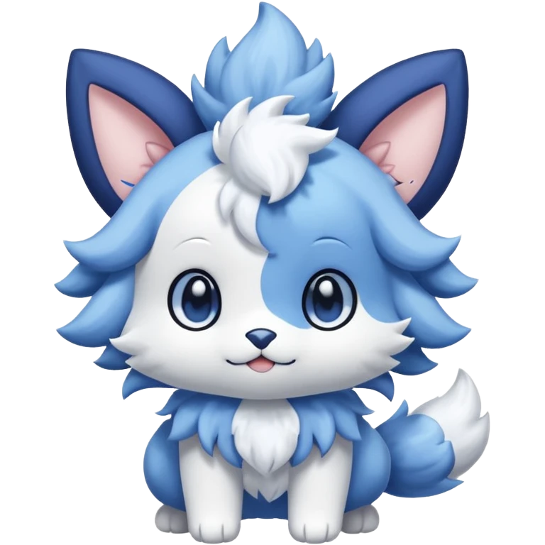 Furfrou-Espurr-Meowstic-fusion emoji