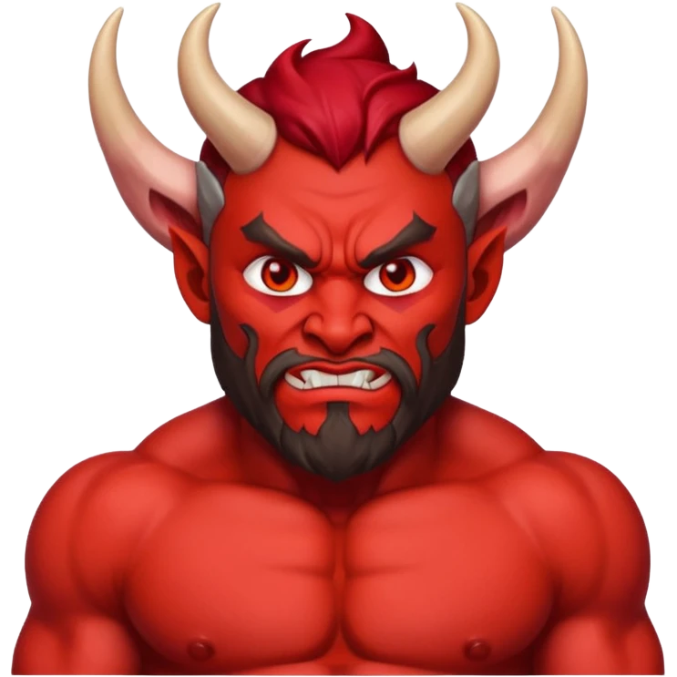 devil with jersey emoji