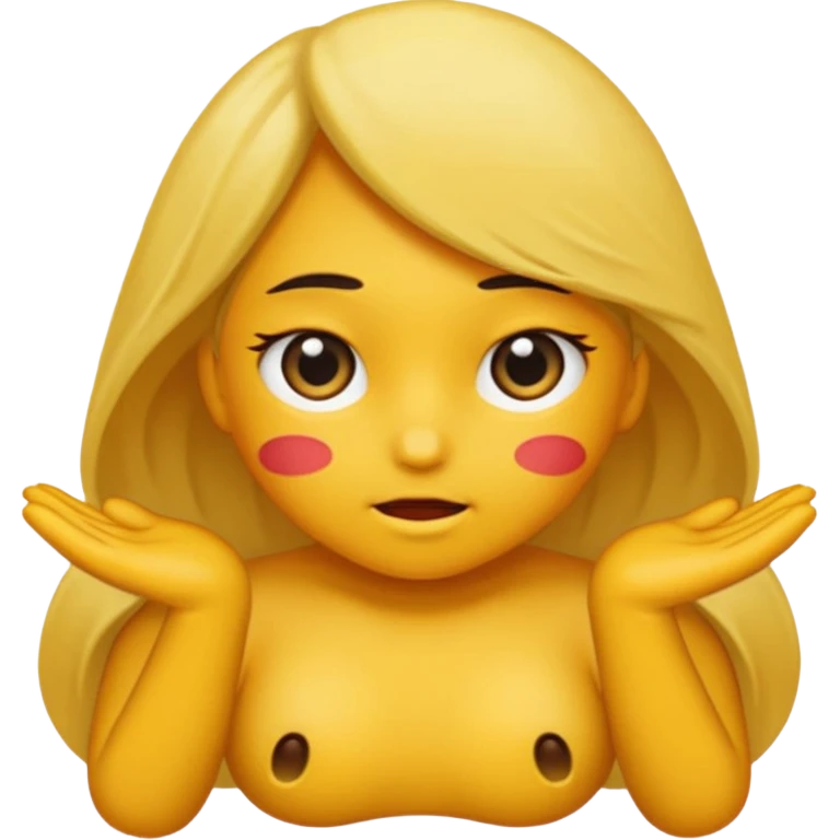 A girls pennis emoji