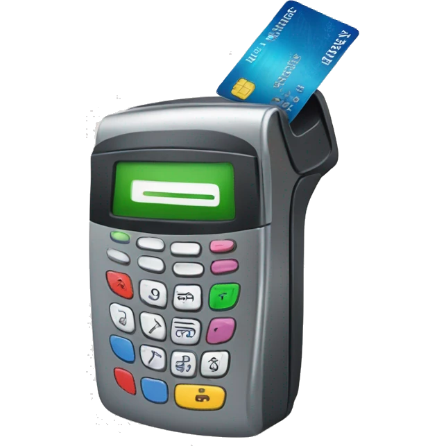 Credit Card Reader emoji