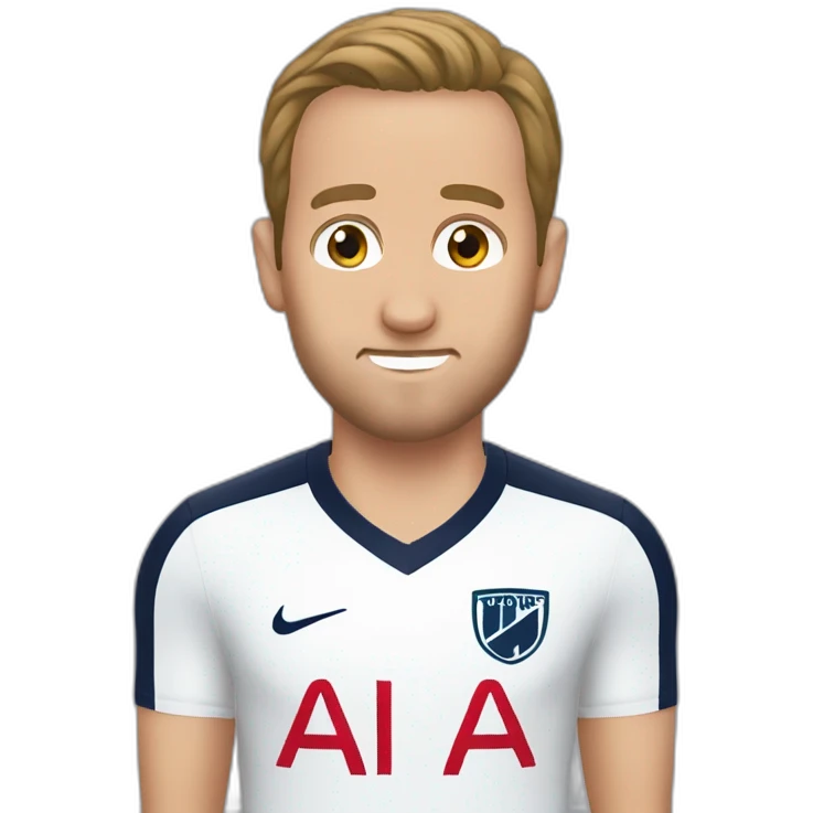 Harry kane massive long forehead emoji