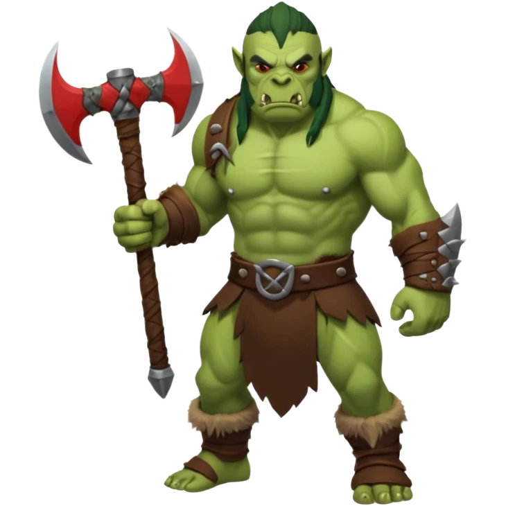 Orc barbarian emoji