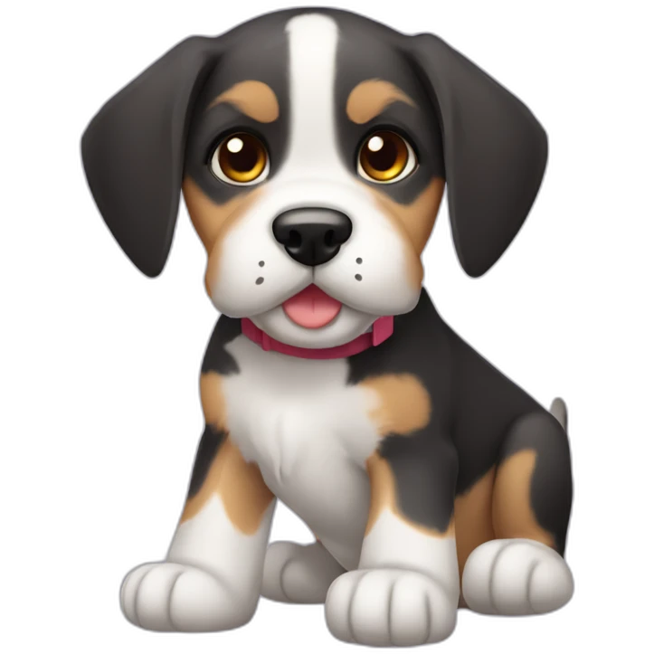 beagle schnauzer puppy emoji