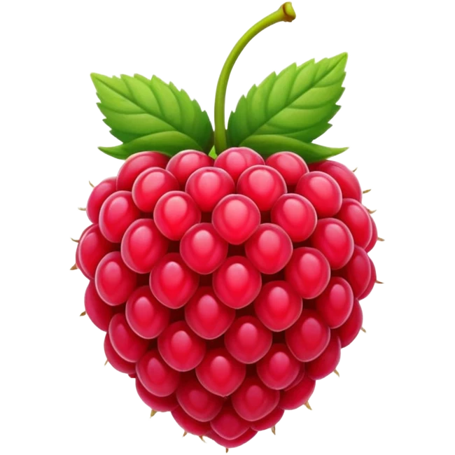 raspberry fruit emoji