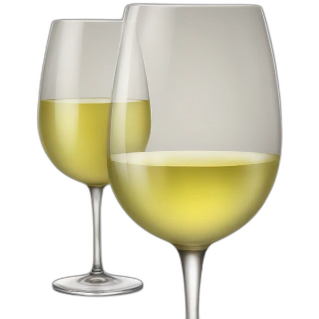 white wine emoji