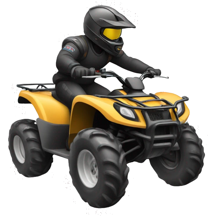 Atv on two wheels  emoji