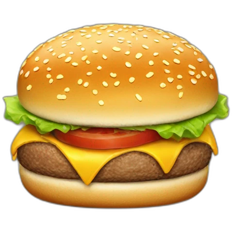 bitten burger emoji