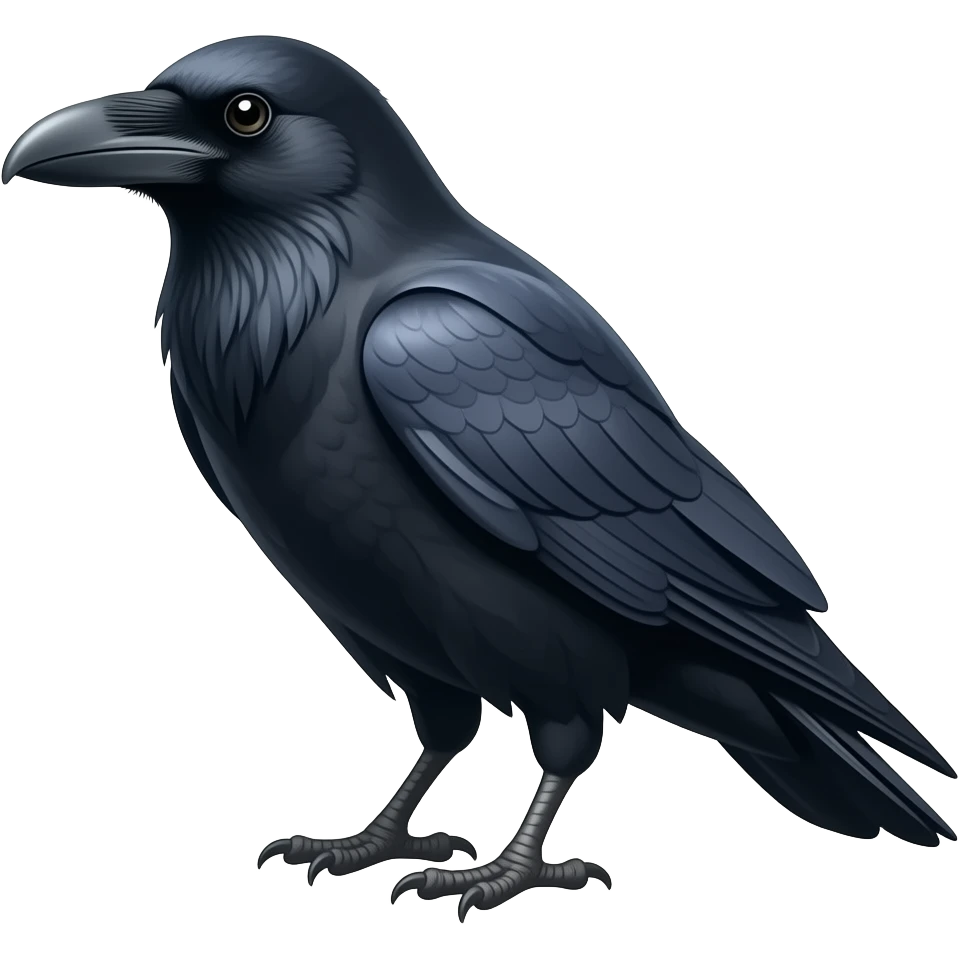 Raven emoji