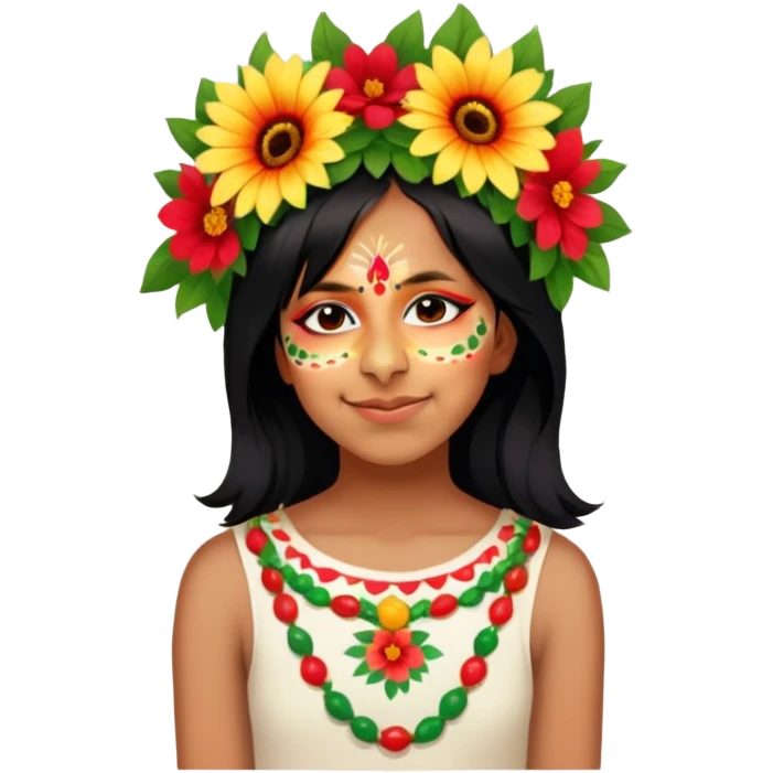 Flower-Crowned Dancer emoji