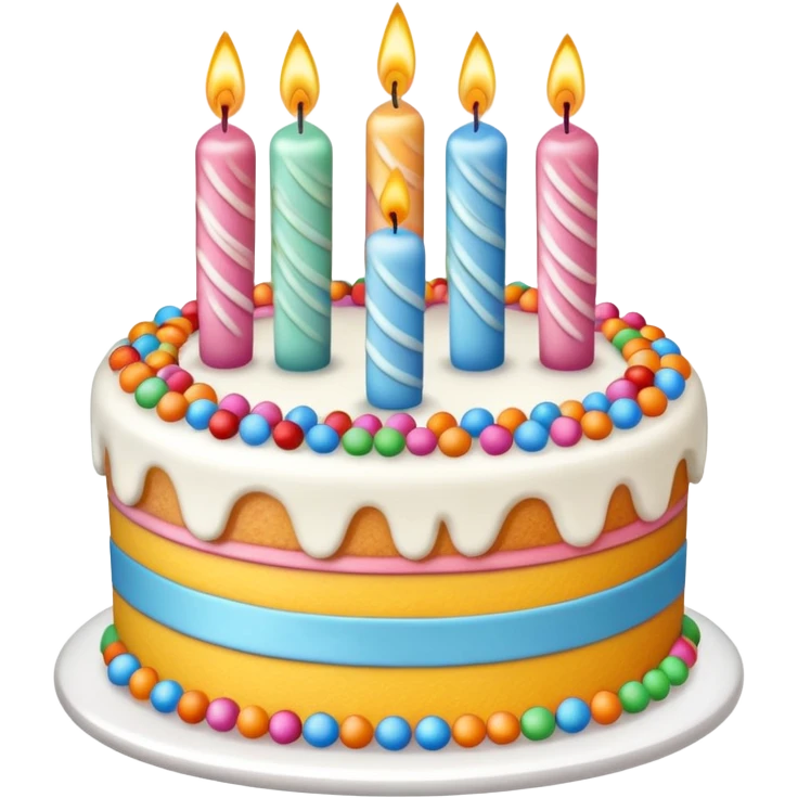 BOLO DE ANIVERSARIO emoji