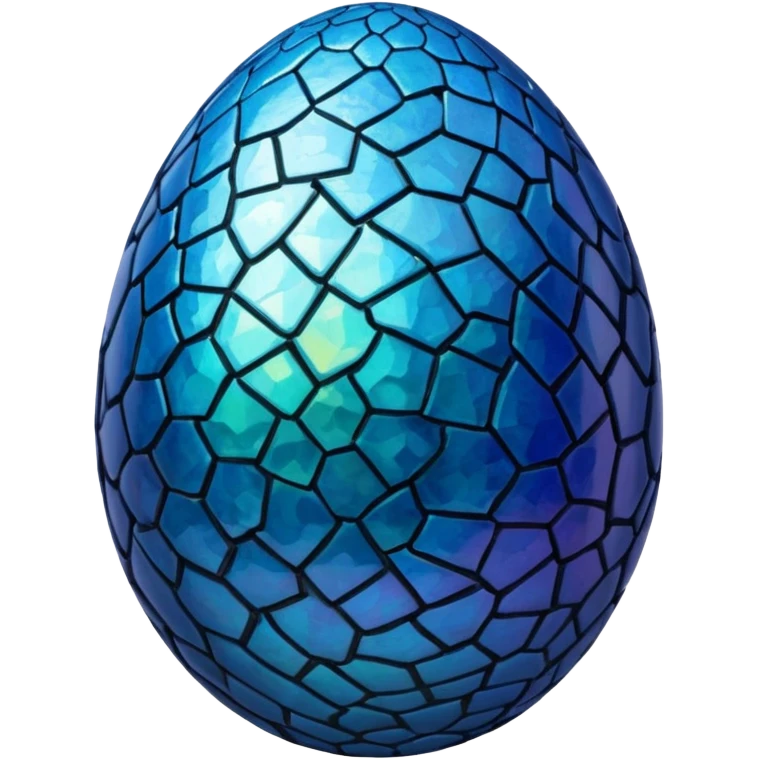 cracked cracked cracked blue dragon egg 3  emoji