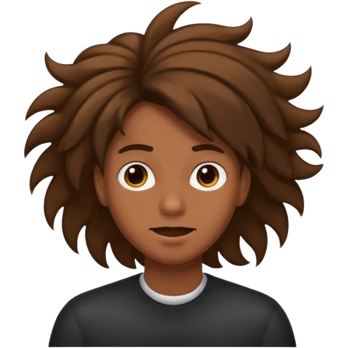 Hair flipping emoji