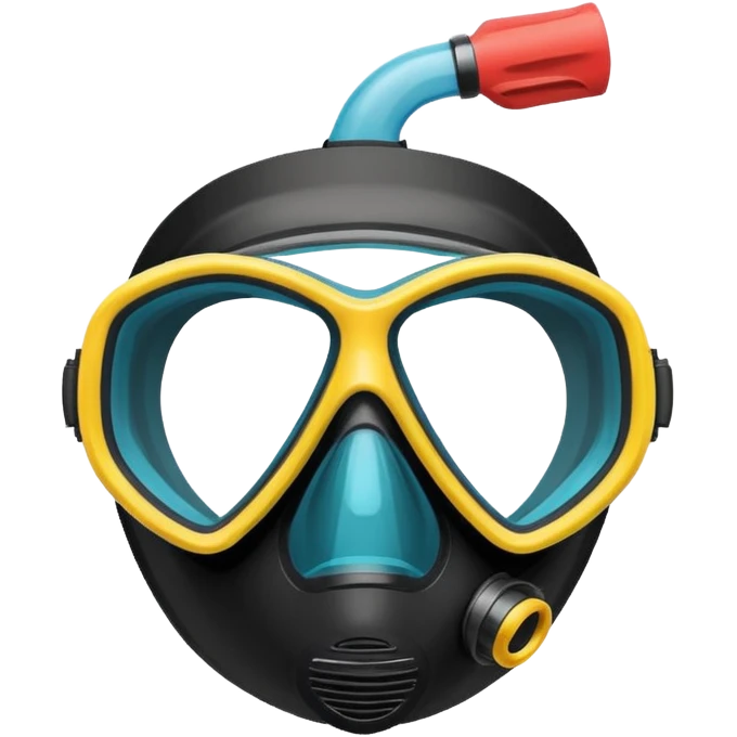 Snorkel mask emoji