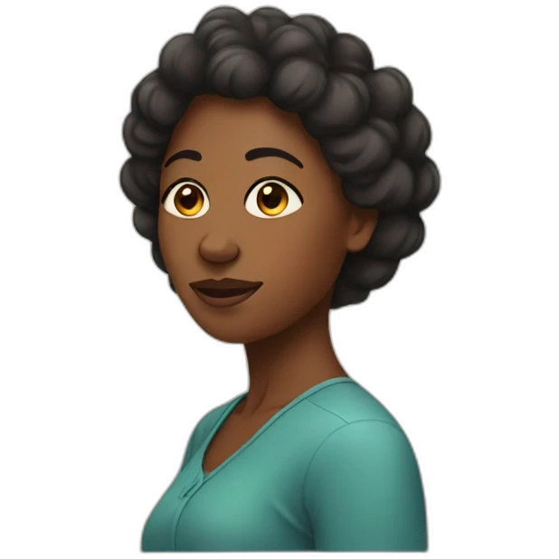 black maternal women emoji
