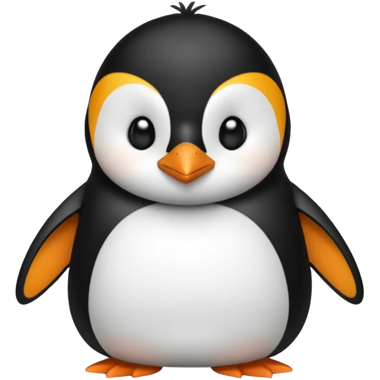 side eyeing penguin  emoji