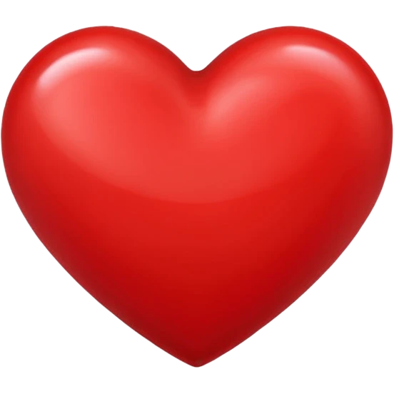 red heart emoji