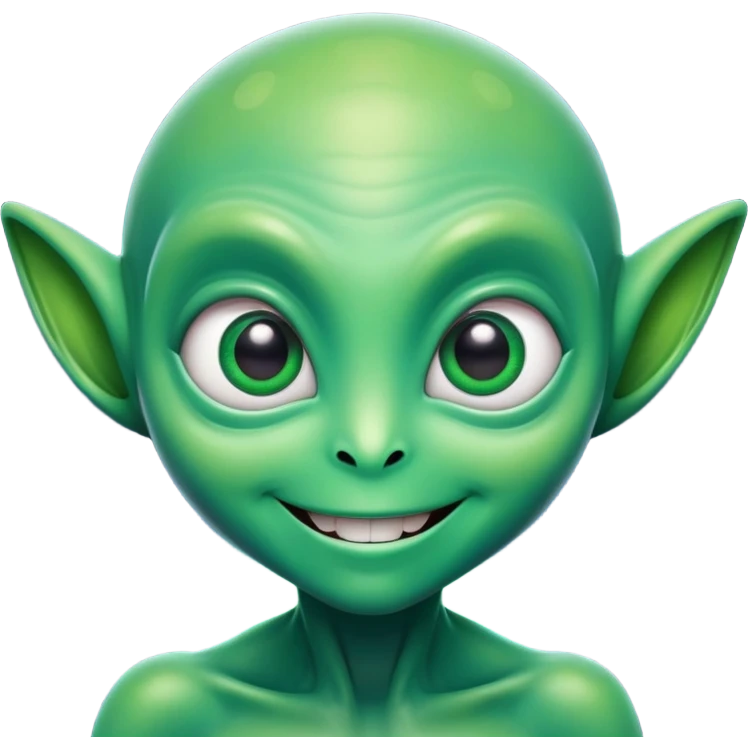 Улыбающиеся инопланетянен роскосмос emoji