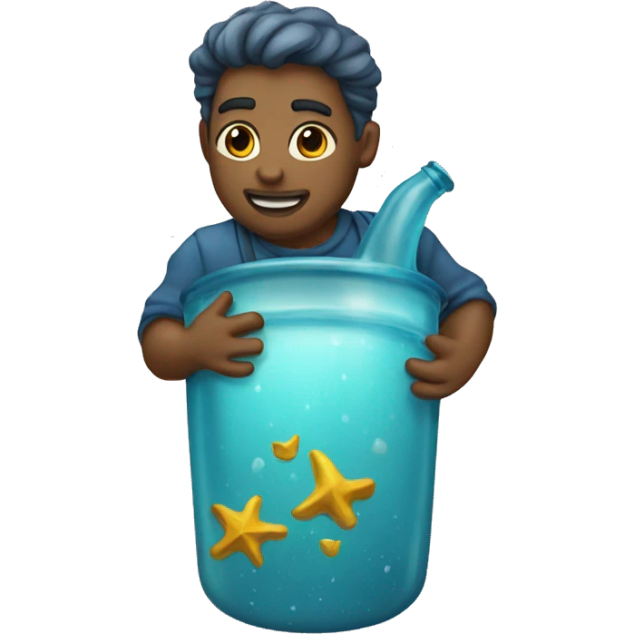 Aquarius water bearer emoji
