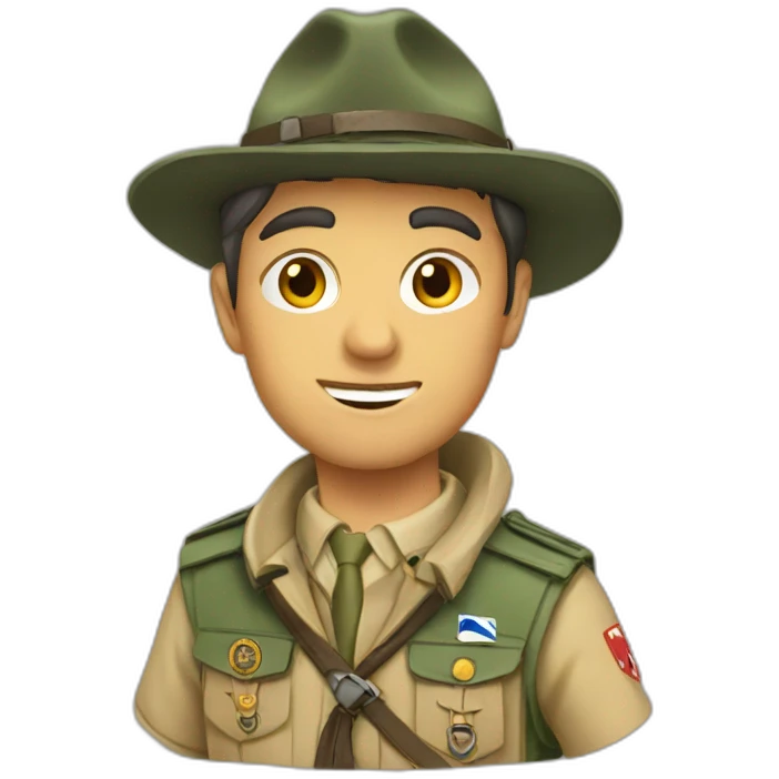 french scout emoji
