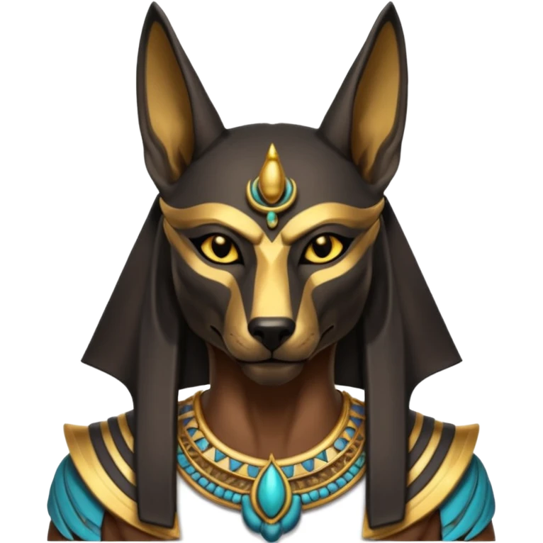 Anubis from Egyptian Gods emoji