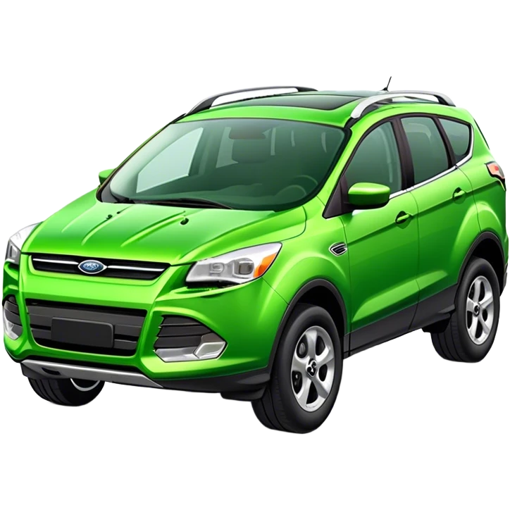 Green ford escape emoji