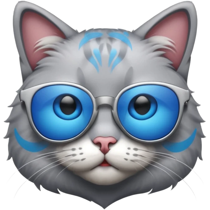 Cat wearing sunglasses emoji