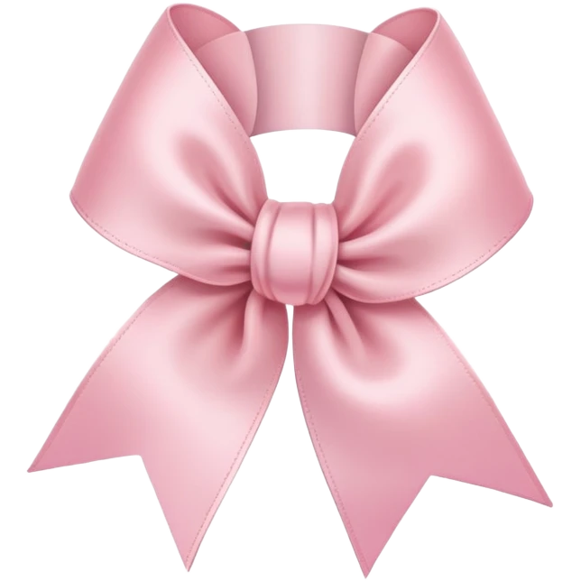 pastel pink ribbon emoji