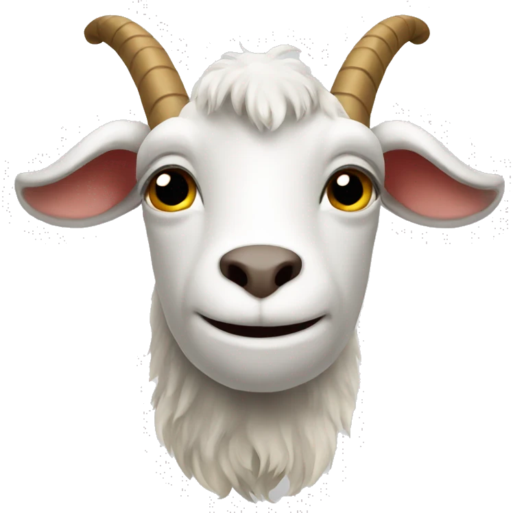 Christmas goat emoji