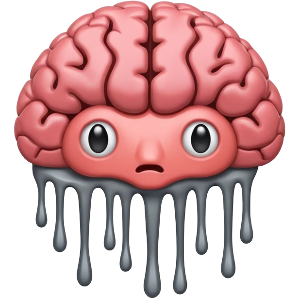 melting brain emoji