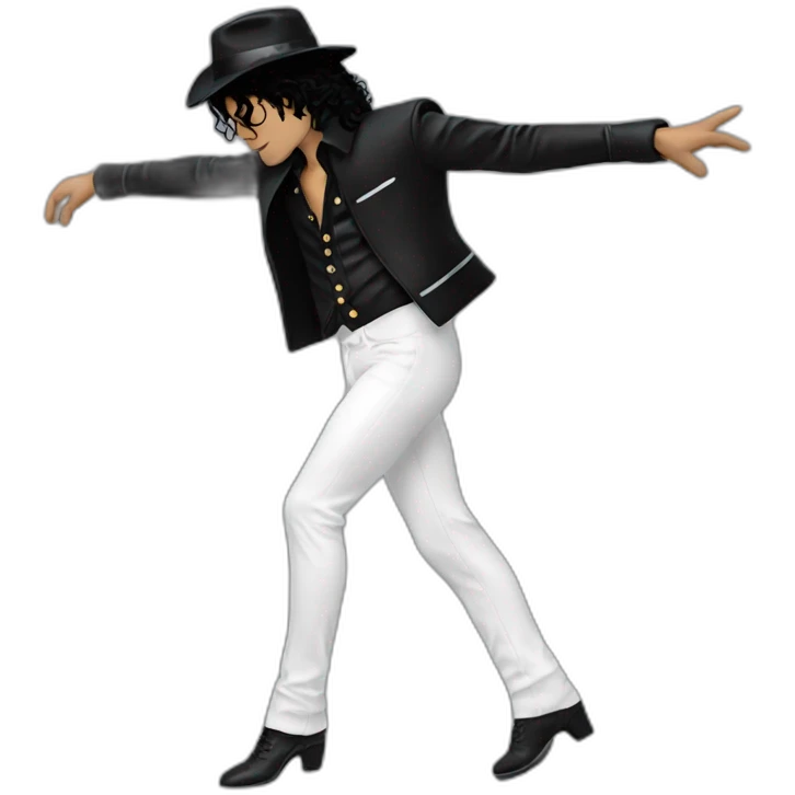 Michael jackson danceing emoji