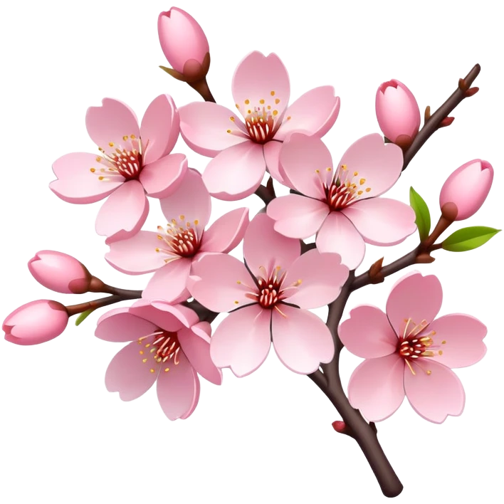Cherry blossom emoji