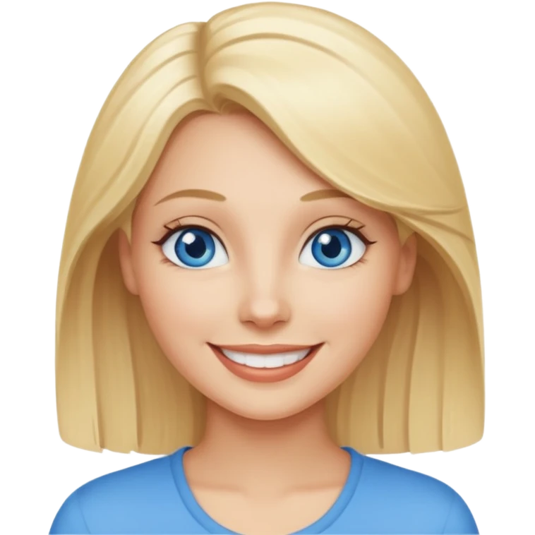 woman blonde emoji