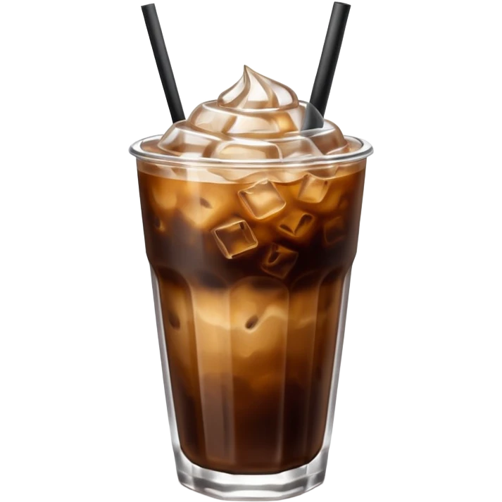 Iced coffee emoji