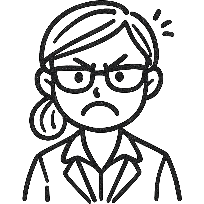 angry business secretary emoji