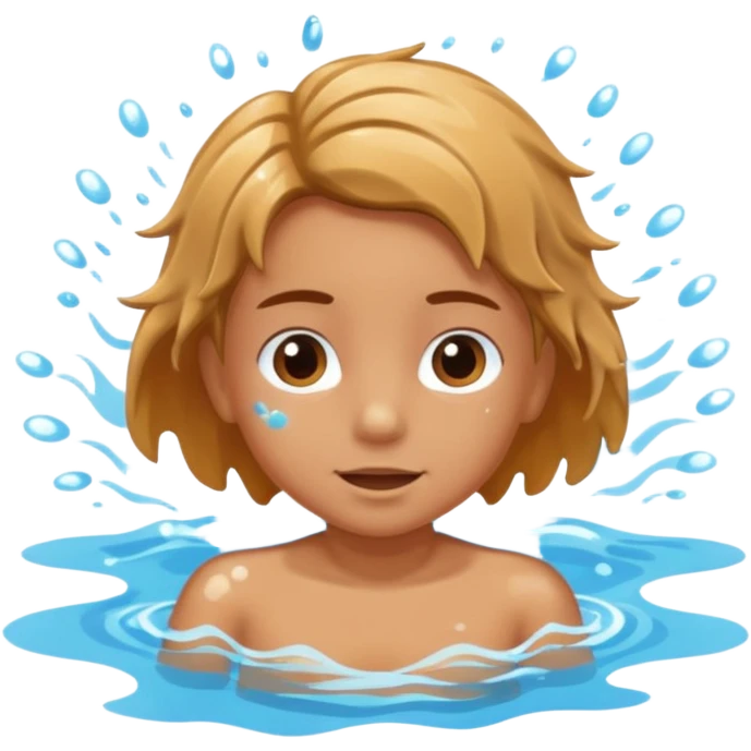 child swim emoji