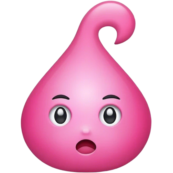 "!" pink alert icon emoji