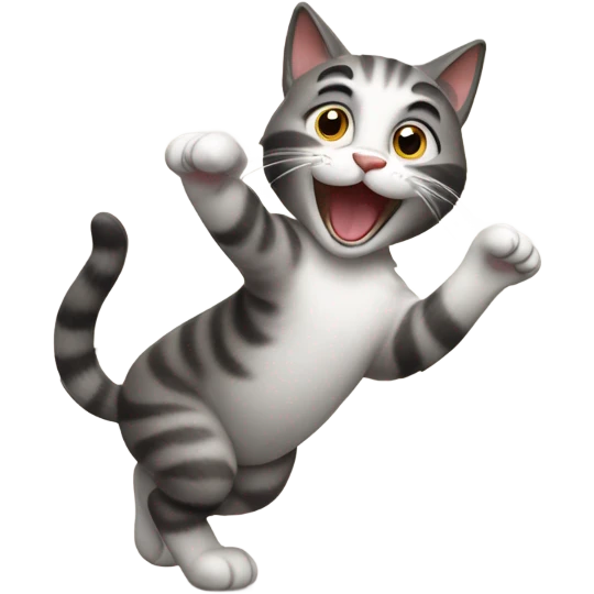 Cat dancing  emoji