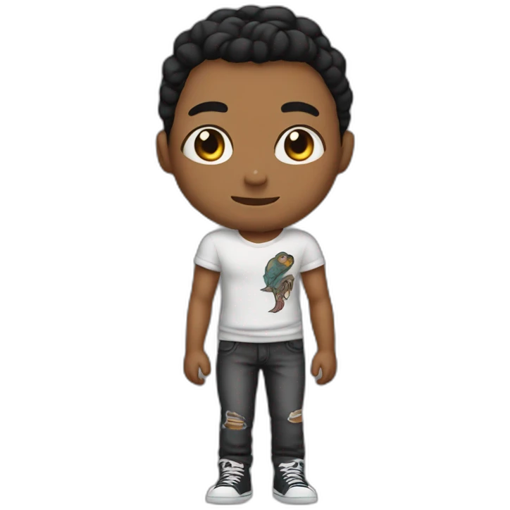 Me with tattoos emoji