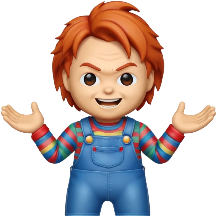 Un emojin de chuky emoji