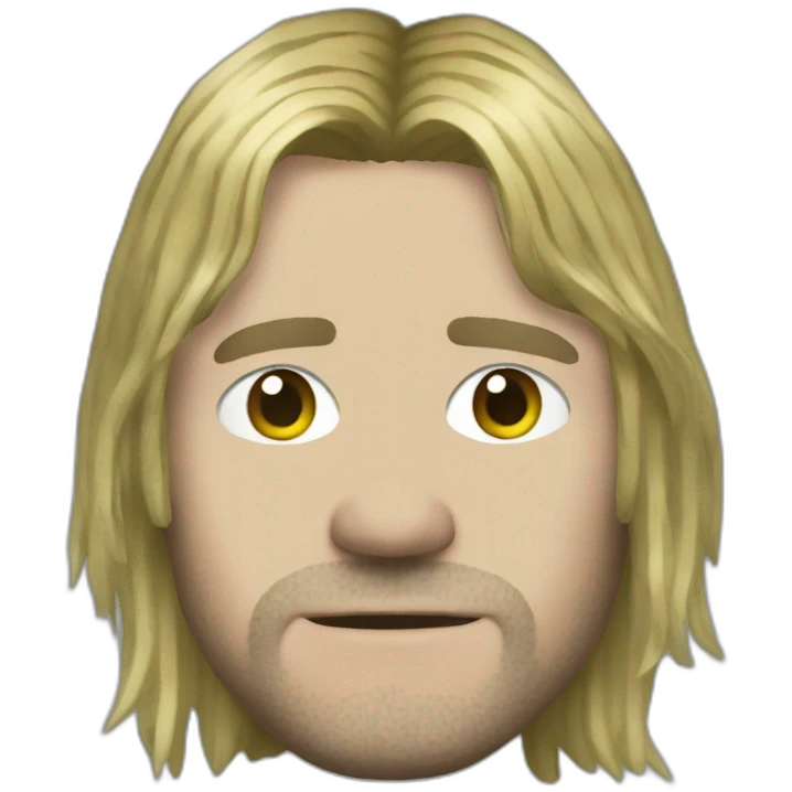 Kurt cobain emoji