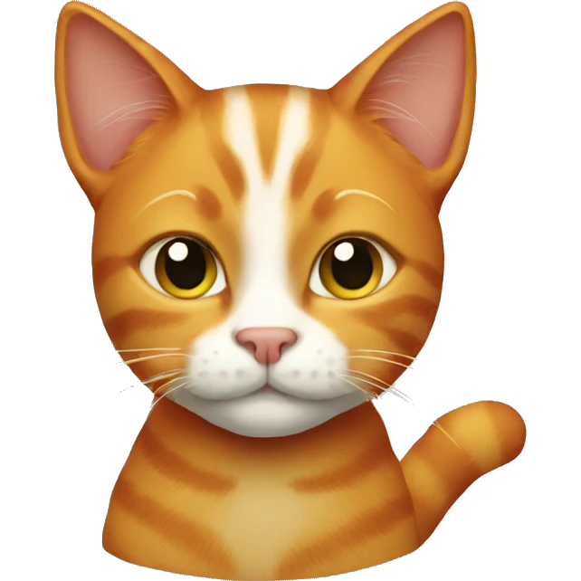 Ginger cat emoji
