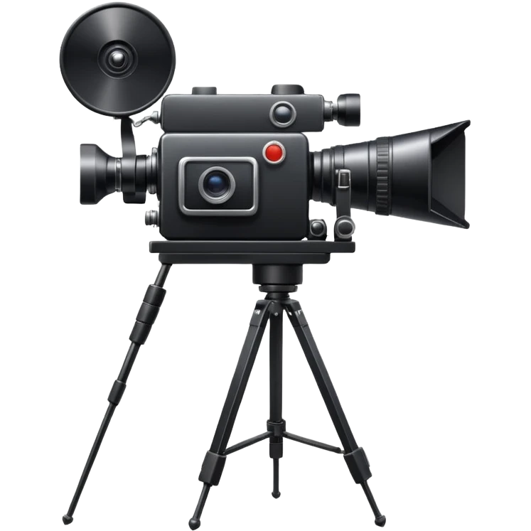 movie camera and setup emoji