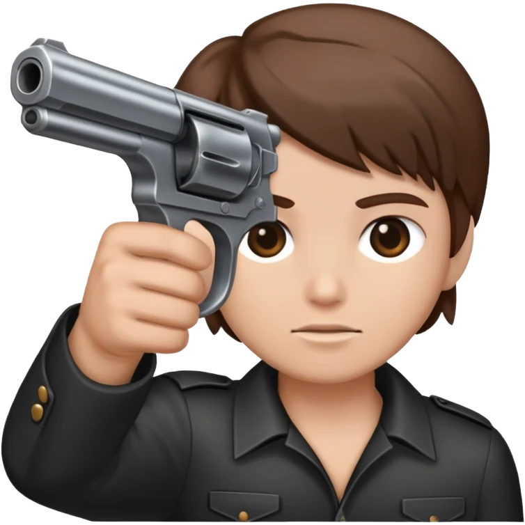 gun to head  emoji