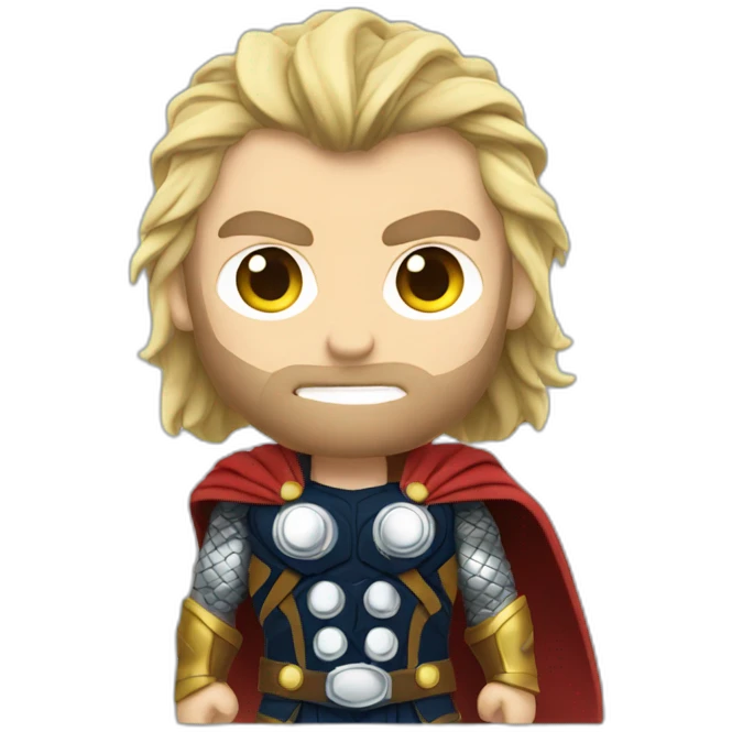 Thor god of thunder emoji