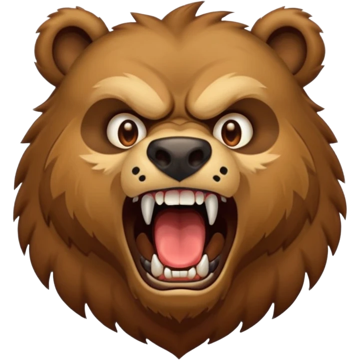 werebear with roaring emoji