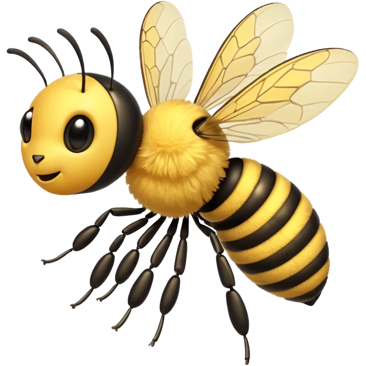 bee flying emoji