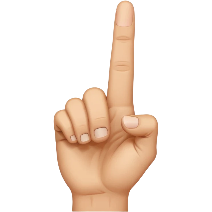 Orta parmak çeken emoji emoji