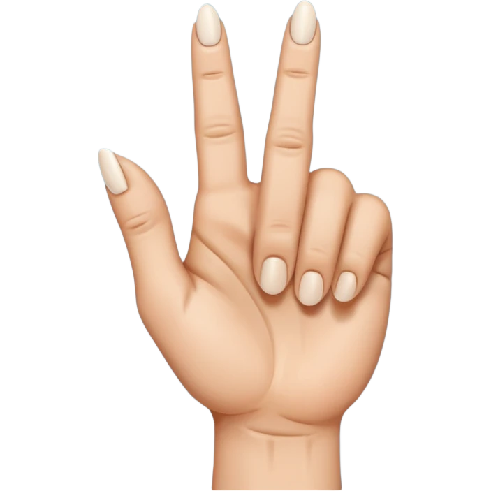 Middle finger emoji